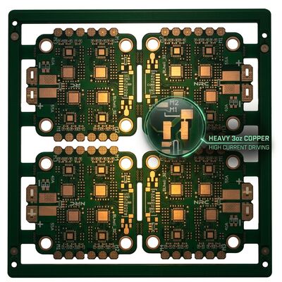 Heavy Copper 3oz Power PCB Board Back Drilling Drone ESC Motor Drive Board