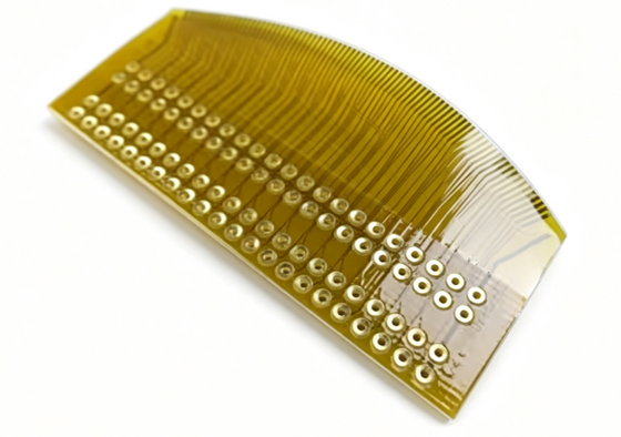 Goede prijs Instrumentenpaneel Eénlaag flexibel PCB-bord gebouwd op polyimide met 1,6 mm FR-4 verstijver online
